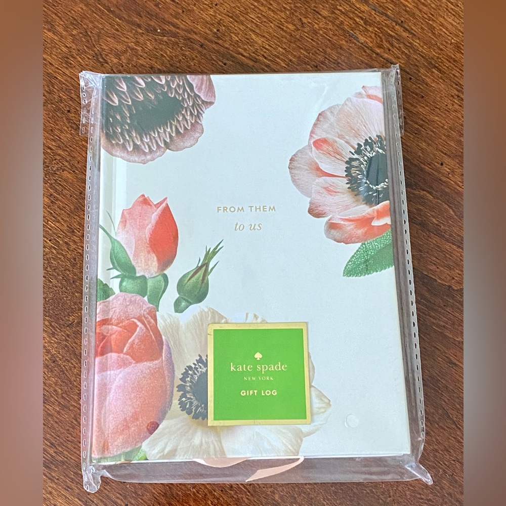 Kate Spade Gift Log